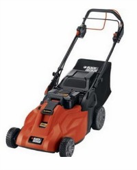 Black and Decker cordless electric self propelled lawnmower